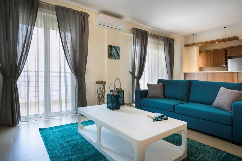 Eucalyptus Suite Sea View Karavomylos Zewnętrze zdjęcie